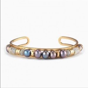 Stella & Dot Elise Pearl cuff